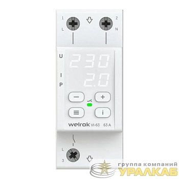 Реле напряжения с контролем тока VI-63 Welrok 