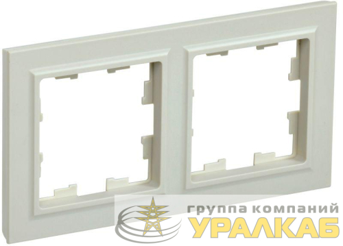 Рамка 2-м BRITE РУ-2-БрКр беж. IEK BR-M22-K10 детальная картинка