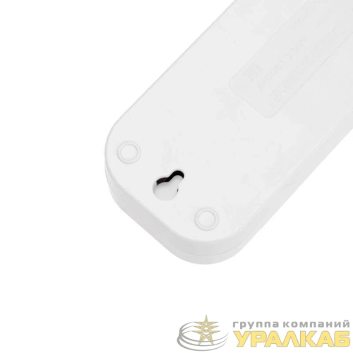 Удлинитель 3 гнезда 3м 2х0.75кв.мм б/з бел. PROCONNECT 13-4206 детальная картинка