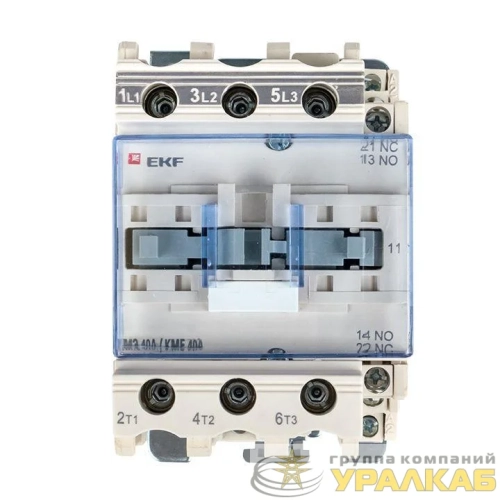 Контактор КМЭ 40А кат. 195.5-253В AC 1НО+1НЗ EKF ctr-s-40-220 детальная картинка