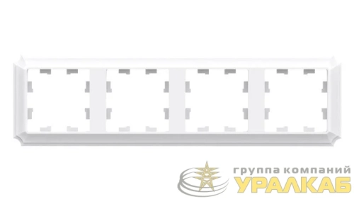 Рамка 4-м AtlasDesign Antique универс. лотос SE 