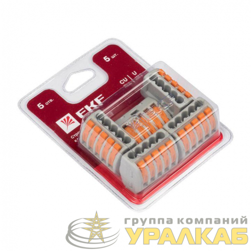 Клемма СМК 222-415 (блист.5шт) PROxima EKF plc-smk-415b