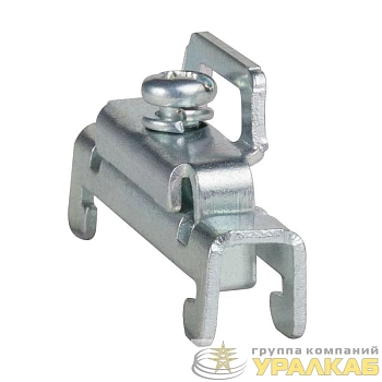 Ограничитель металлический на DIN-рейку 1 винт КЭАЗ 