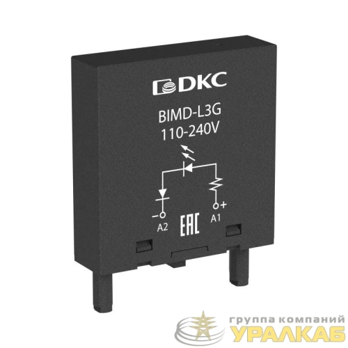 Модуль индикации и защиты RC-цепочка 110-240В AC/DC DKC 