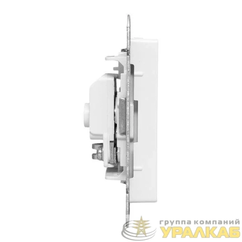 Розетка телевизионная TV 1-м СП Эпика механизм бел. EKF UP1-SOW-TV-1 детальная картинка