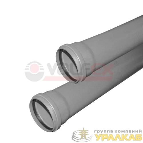 Труба OPTIMA ф50 с раструбом L=2м (10) VALFEX 220500200 детальная картинка