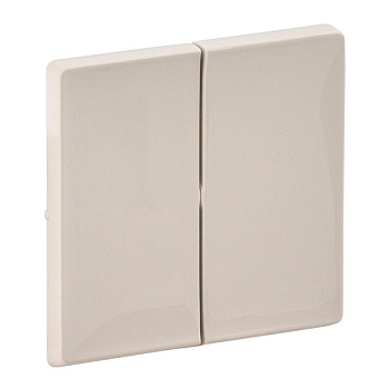 Панель лицевая Valena Life для 2-кл. выкл. сл. кость Leg 