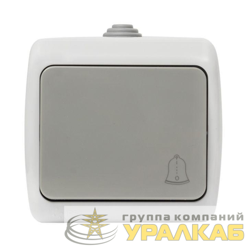 Кнопка звонка 1-кл. ОП Мурманск 10А IP54 сер. EKF EFZ10-026-30-54 детальная картинка