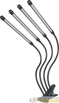 Светильник светодиодный 95 584 NDF-FITO-C01-01-40W-BL 40Вт IP40 на прищепке с таймером для растений полного спектра Navigator 