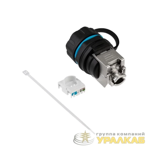 Модуль соединительный индустриальный RJ-45(8P8C) FTP кат. 6 IP68 Rexant 02-0284 детальная картинка