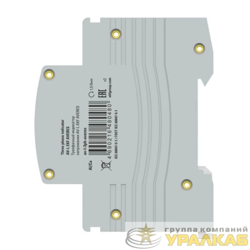 Индикатор напряжения трехфазный AV-L EKF av-l-3ph-averes детальная картинка