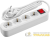 Удлинитель 4х2м с заземл. 16А IP20 90 808 OPE-S-04-200-ESC-3x1 с кнопкой бел. ОНЛАЙТ Удлинитель 4х2м с заземл. 16А IP20 90 808 OPE-S-04-200-ESC-3x1 с кнопкой бел. ОНЛАЙТ