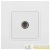 Розетка телевизионная одиночная TV Elegance 14-3101-01М матов. бел. Эра Б0065813 детальная картинка