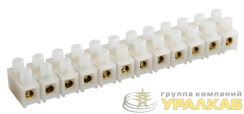 Колодка клеммная ЗВИ-30 6-16кв.мм (блист.2шт) IEK UZV3-030-10-2 детальная картинка