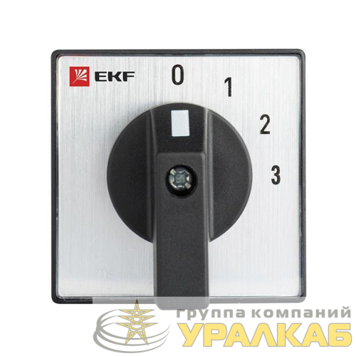 Переключатель кулачковый ПК-1-102 2п 25А "0-1-2-3" EKF 