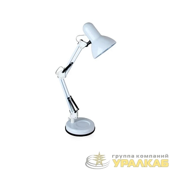 Светильник KD-313 настол. база 230В 60Вт E27 бел. Camelion 