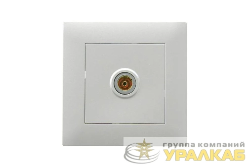 Розетка TV проходная Karea RIZZ STAR сер. Makel 88065007 детальная картинка