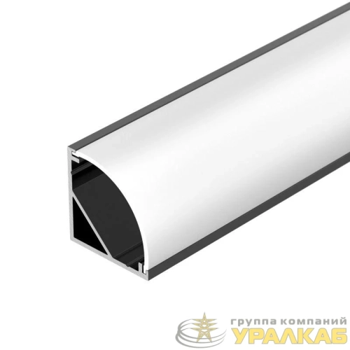 Профиль SL-KANT-H20-2000 BLACK L2000 алюм. Arlight 