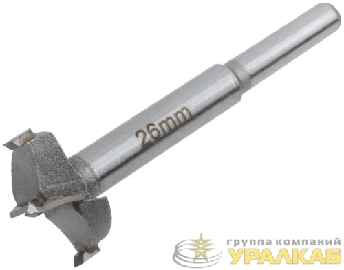 Сверло Форстнера (фреза) с карбидными вставками 26мм FIT 