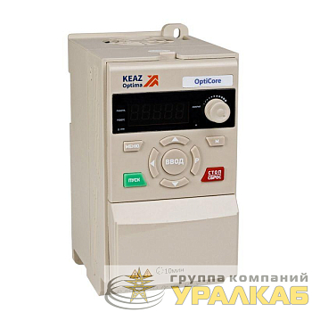 Преобразователь частоты OptiCore B100-H1K5-220-Т КЭАЗ 