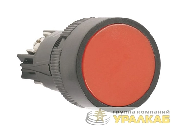 Кнопка SB-7 "Стоп" d22мм 1з+1р 240В красн. IEK 