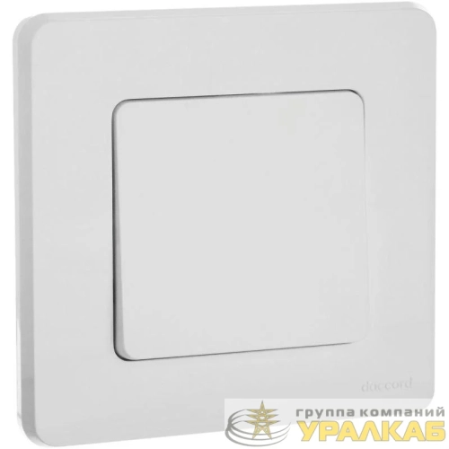 Переключатель 1-кл. Inspiria 10А IP44 250В 10AX механизм бел. IEK 673670 детальная картинка