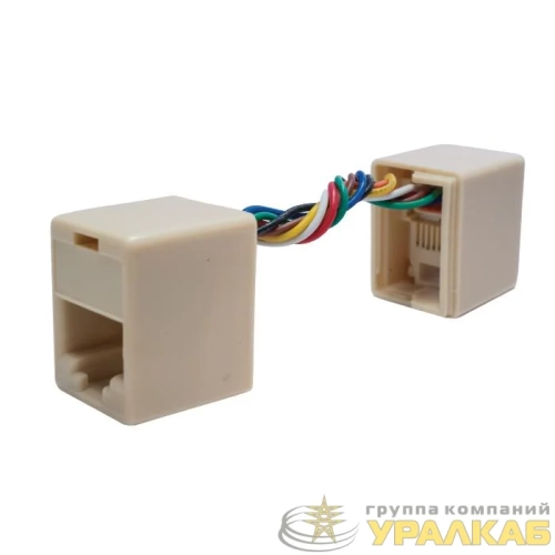 Соединитель проходной 8P8C (RJ-45) UTP SUPRLAN 