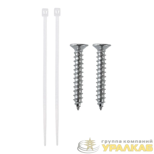 Корпус настенной розетки под 2 модуля Keystone Jack бел. Rexant 