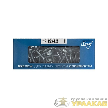 Саморез для тонкого метал. листа 4.2х19 (уп.200шт) коробка Tech-Krep 102140