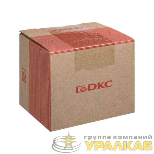 Коробка подрозеточная для сплошных стен черн. под 2 модуля безвинтов. DKC 59302