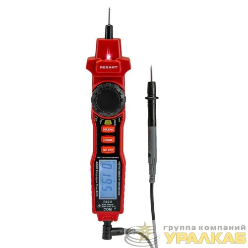 Мультиметр-пробник цифровой R8211 Rexant 13-3125 детальная картинка