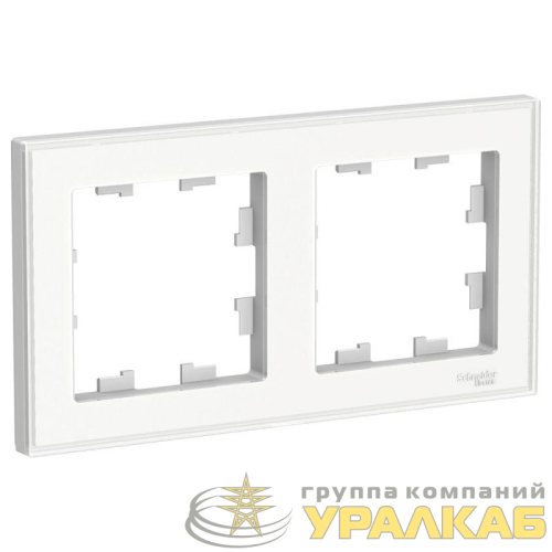 Рамка 2-м AtlasDesign Art бел. SE ATN200102 детальная картинка