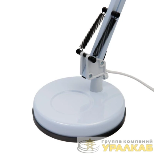 Светильник KD-313 настол. база 230В 60Вт E27 бел. Camelion 