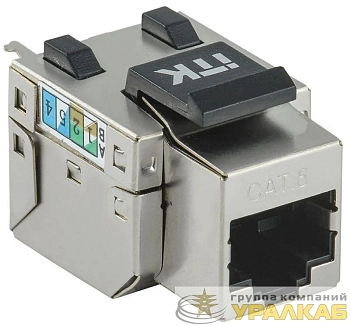 Модуль Keystone Jack кат.6 FTP 110 IDC 90 град. розет. ITK CS1-1C06F-11