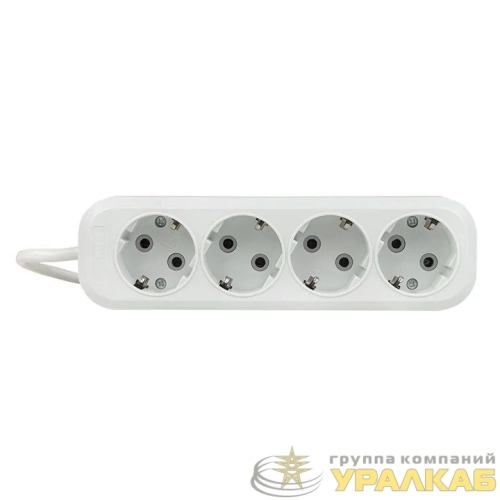 Удлинитель 4х3м с заземл. 16А IP20 Эксперт 3.0кВт ПВС 3х1 PROxima EKF UBA16-310-4-03 детальная картинка