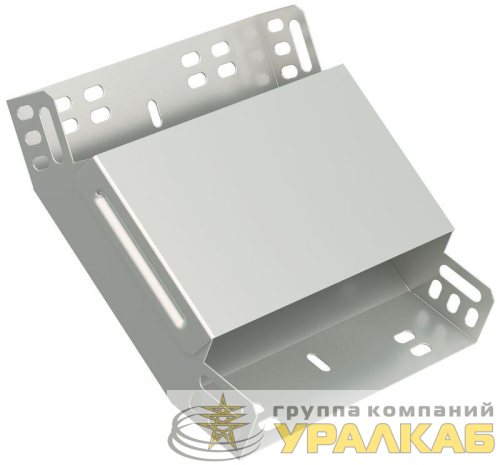 Угол для лотка вертикальный внутренний 45град. 400х50 IEK CLP3V-050-400 детальная картинка