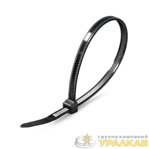 Хомут нейлоновый КСС MULTILOCK 5х250 черн. (уп.100шт) Fortisflex 102320 детальная картинка