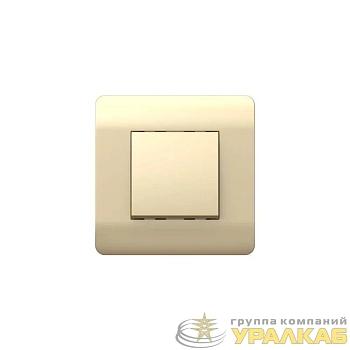 Выключатель 1-кл. NEW3-E 10А шампань CHINT 