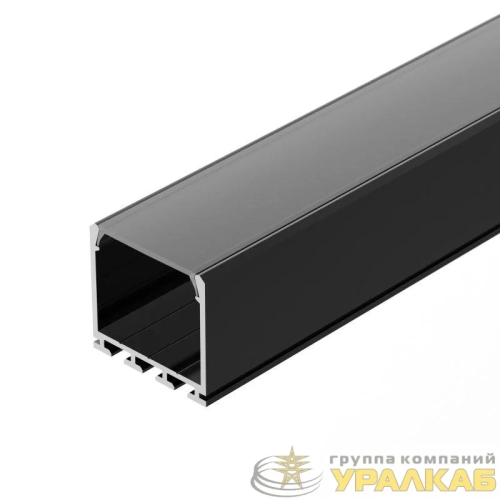 Профиль PLS-LOCK-H25-3000 ANOD Black L3000 алюм. Arlight 