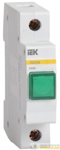 Лампа сигнальная ЛС-47М зел. IEK MLS20-230-K06 детальная картинка