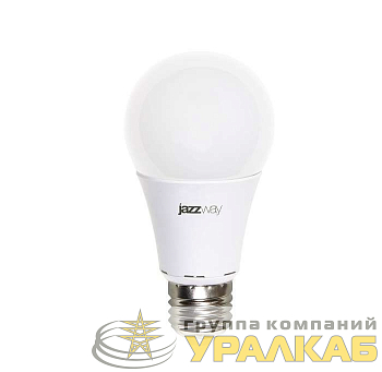 Лампа светодиодная PLED-ECO-A60 7Вт грушевидная 5000К холод. бел. E27 570лм 230В JazzWay 1033192