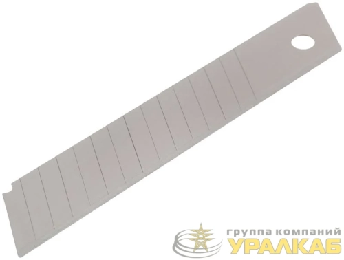 Лезвие для ножа технического 18мм 15 сегментов (уп.(уп.10шт)) FIT 