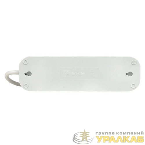 Удлинитель 4х2м с заземл. 16А IP20 Эксперт 3.0кВт ПВС 3х1 PROxima EKF 