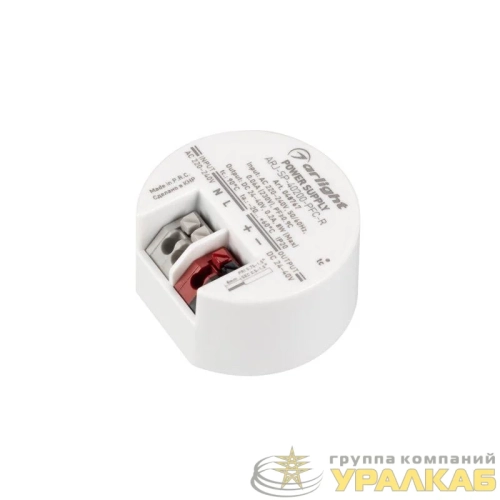 Блок питания ARJ-SP-40200-PFC-R (8Вт 24-40В 200мА) IP20 пластик Arlight 048767 детальная картинка