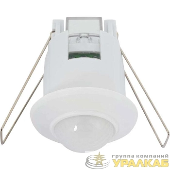 Датчик движения DDV-01 встраиваемый 360град. (под R39) 800Вт 10-900с 6м 3-2000Лк бел. Duwi 25819 3