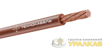 Провод ПуГВнг(А)-LS 1х1.5 450/750В Кор (бухта) (м) Технокабель 