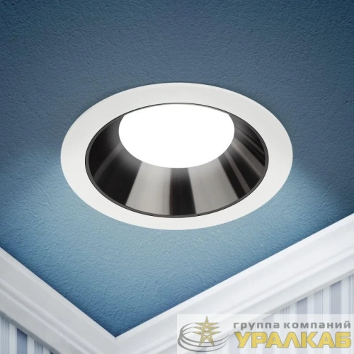 Светильник светодиодный LED 21-18-4K 18Вт 4000К встраив. круглый ЭРА 