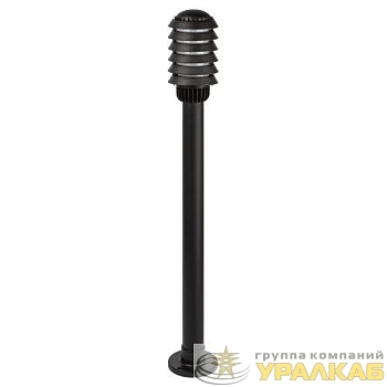 Светильник садово-парковый НТУ 01-60-016 Поллар IP54 E27 max60Вт h1050мм напольный черн. ЭРА 