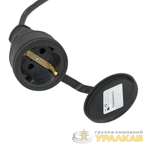 Удлинитель-шнур 1х30м с заземл. 16А IP44 Зевс 2.0 3.5кВт КГ 3х1.5 PROxima EKF USB02-16-315-1-30-IP44 детальная картинка