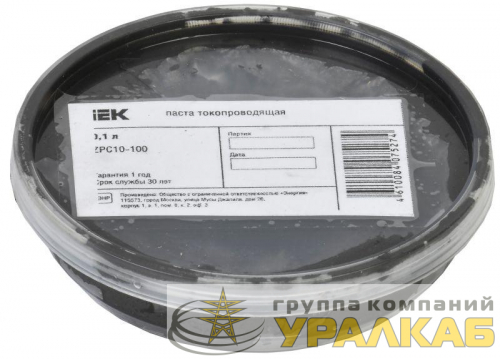 Паста токопроводящая 0.1л IEK ZPC10-100